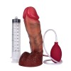 Dildo Fantasy Waller 22.5cm Stripe Dragon, Ejaculare, Silicon Moale, Texturat, Realist, Sex Shop Adulti