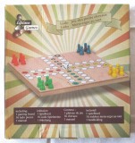 Joc &quot;Ludo / Jeu des petits chevaux / Mens-erger-je-niet&quot;, cu tabla de lemn
