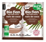 Budinca Cocos Bio Nat-Ali 2 Plicuri x 5g - Fara Zahar, Fara Gluten, Vegana, Pulbere