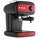 Espressor Heinner HEM-1100BKRD, putere 850 W, presiune 15 bari, capacitate 1,2 litri, negru-rosu
