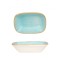 Bonna Placa de service - Aqua - Por&Aring;&pound;elan - 17x11.5 cm - set de 2