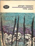 Intre ziduri - Giorgio Bassani, editura Minerva, Biblioteca pentru Toti, 1981, literatura clasica, roman celebru