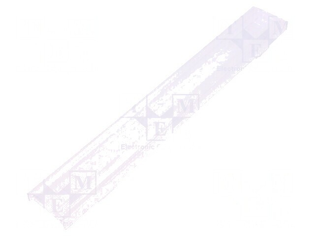 Lentilă LED Dreptunghiulară Transparentă 9,5mm