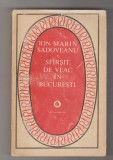 bnk ant Ion Marin sadoveanu - Sfarsit de veac in Bucuresti