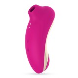 Stimulator Crushious 2 in 1 Supernova, 8 Moduri Tapare, 8 Moduri Suctiune, Silicon, USB, Roz