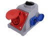 Conector alimentare AC trifazat 16A 400VAC IP44