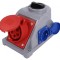 Conector alimentare AC trifazat 16A 400VAC IP44