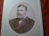 Fotografie pe carton Carlsbad Foto B.Wagner cca 1928 , cu steme Imp. Austro-Ungar - Barbat cu papion