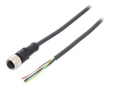 Cablu de conectare M12 5 pini 5m 60VAC 4A