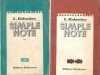 Simple note 2 volume L. Kalustian Editura Eminescu 1980 Carti Vechi Literatura Clasica Romana Proza Editie Colectie