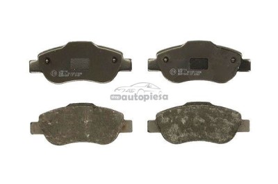 Set placute frana,frana disc FIAT PANDA Van (169) (2004 - 2016) KRIEGER 0950006226 foto