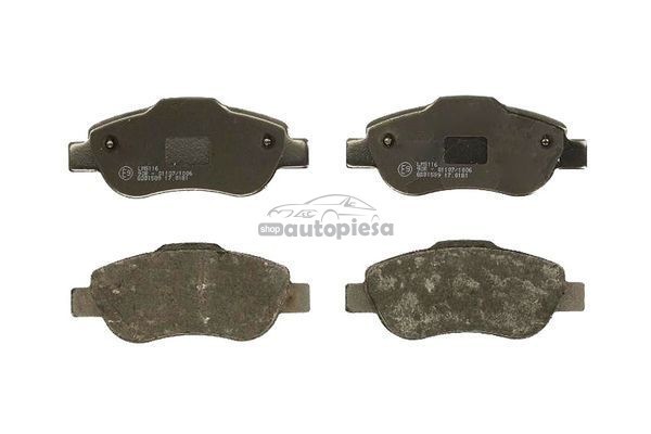 Set placute frana,frana disc FIAT PANDA Van (169) (2004 - 2016) KRIEGER 0950006226
