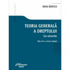 Teoria generală a dreptului - Paperback brosat - Mihai Bădescu - Hamangiu