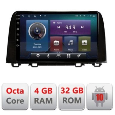 Navigatie Honda CRV 2016-2022 C-CRV19 Octa Core cu Android Radio Bluetooth Internet GPS WIFI 4+32GB CarStore Technology foto