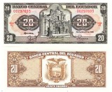 Ecuador 20 Sucres 1988 P-121Aa UNC
