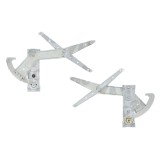 Macara geam Opel Astra F, 1991-2002, fata stanga manuala, 90360535