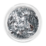 Cumpara ieftin Pigment Unghii Platinum Flake LUXORISE, Silver