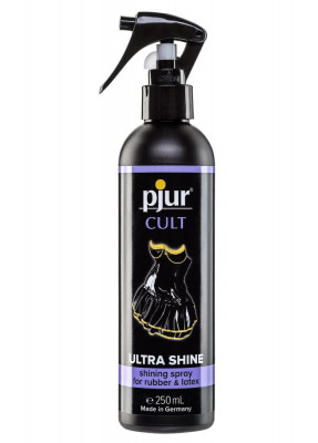 Spray pentru ingrijirea produselor din latex, PJUR, Cult, Ultra Shine, 250ml foto