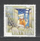 Letonia.2001 Scriitori:K.Skalbe-Ilustratie GL.75, Nestampilat