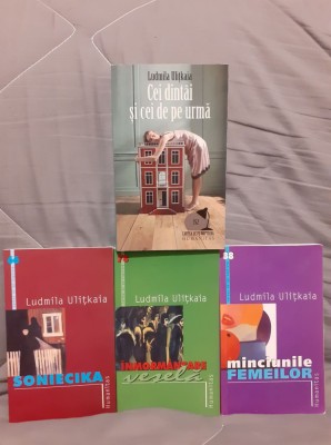 MINCIUNILE FEMEILOR/INMORMANTARE VESELA/SONIECIKA-LUDMILA ULITKAIA (4 VOL) foto