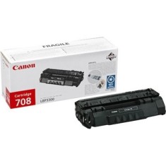 Toner Original Canon Black CRG-708 pentru LBP-3300|LBP-3360 2.5K "CR0266B002AA"
