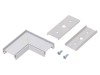 Conector 90&deg; Alb Aluminiu SURFACE14