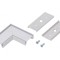 Conector 90&deg; Alb Aluminiu SURFACE14