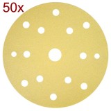 Bosch C450 - Set foi abrazive rotunde 150 mm granulatie 100 15 gauri 50 bucati