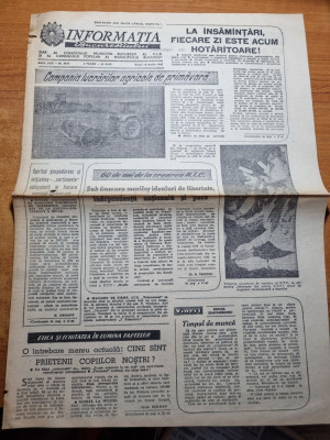 informatia bucurestiului 12 martie 1982 foto