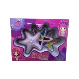 Trusa Machiaj Copii Scoica Multifuncțională, Farduri, Aplicator, Recomandată 3+ Ani