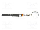 Oglind&Auml; de inspec&Aring;&pound;ie cu bra&Aring;&pound; telescopic &Atilde;30mm NEO TOOLS