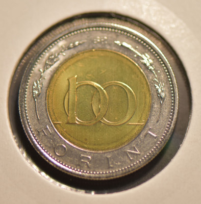100 forint Ungaria - 2010 (uNC) foto