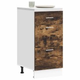 VidaXL Dulap inferior &ldquo;Lyon&rdquo; stejar afumat 40x46x81,5 cm