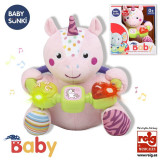 Jucarie interactiva bebe cu activitati si lumini 20 cm - Unicorn, Reig Musicales