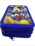 Penar Mickey Mouse cu trei compartimente complet echipat