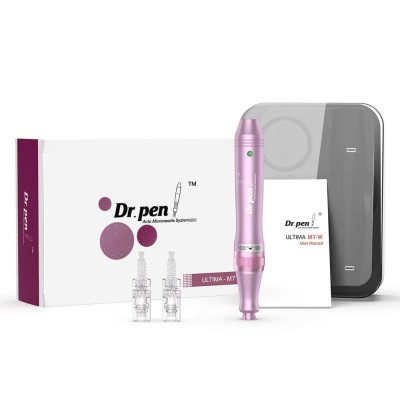 Creion cu Micro-Ace din Titan, Dermapen, Dr. Pen, M7-W, 2x Rezerve 12 ace, Adancime 0.25 - 2.5 mm, 9 foto
