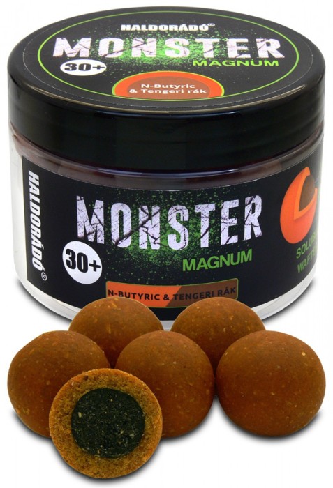 Haldorado - Boilies-uri Monster Magnum 30+, 180g, 30mm - Acid N-Butyric + Rac de mare
