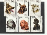 ROMANIA 1971 LP 754 CAINI SERIE MNH NESTAMPILATA