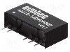 Convertor de tensiune, DC-DC, intrare 10,8...13,2V DC, iesire 9V DC, putere 1W, AIMTEC - AM1D-1209DH30Z