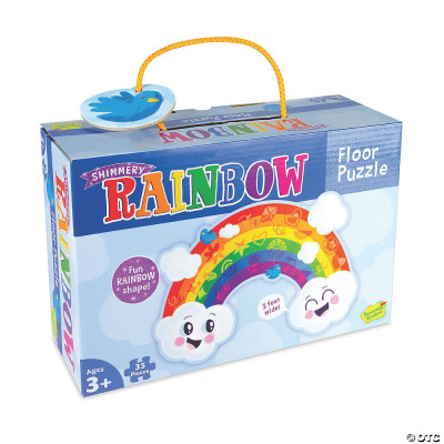 Rainbow Floor Puzzle - puzzle de podea curcubeu foto