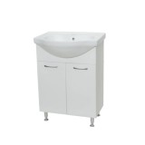 Bază Mobilier cu Lavoar Simfonia, 62 x 83 x 46 cm, Alb