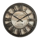 Ceas de perete Robin bronz antic pp D21x5cm