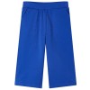 Pantaloni pentru copii cu picioare largi, albastru cobalt, 116