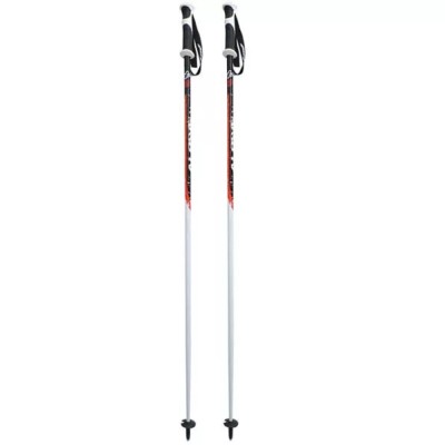 Bețe de schi FIZAN Alpine Freeride white/red 135cm foto