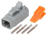 Conector cablu-cablu mamă ATM 4 PIN crimpat