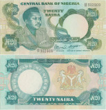 1999, 20 Naira (P-26f.2) &ndash; Nigeria - UNC