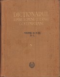HST C6203 Dicționarul limbii rom&acirc;ne literare contemporane vol II D-L 1958