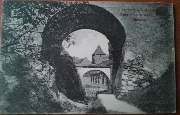 Carte postala, Brasov, 1930