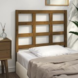 Cumpara ieftin Tăblie de pat, maro miere, 105,5x4x100 cm, lemn masiv de pin