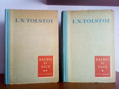 L.N. Tolstoi &amp;ndash; Razboi si pace (2 vol) foto